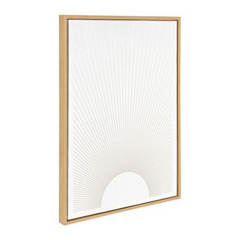 Sylvie Sun Rays Framed Canvas by Rocket Jack