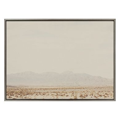 Sylvie California Dreaming Framed Canvas by Laura Evans