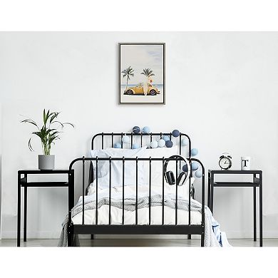 Sylvie Kangaroo Summer Adventures Framed Canvas by July Art Prints