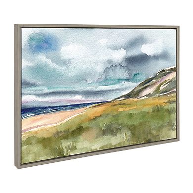 Sylvie Seascape Framed Canvas by Patricia Shaw