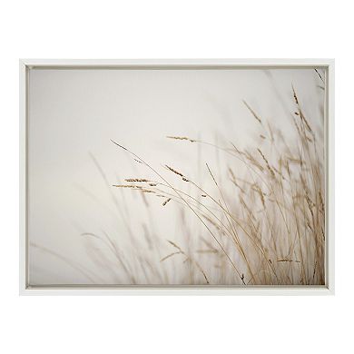 Sylvie Marsh Grass No 1 Framed Canvas by Crystal Lynn Collins
