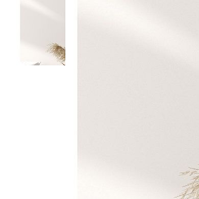 Sylvie Burst Neutral Framed Canvas by Statement Goods