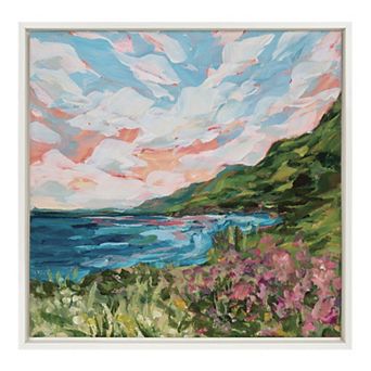 Sylvie Virgin Islands Framed Canvas by Emily Kenney