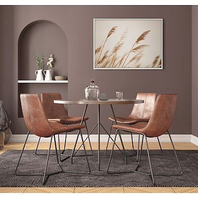 Sylvie Marsh Grass No 8 Framed Canvas by Crystal Lynn Collins