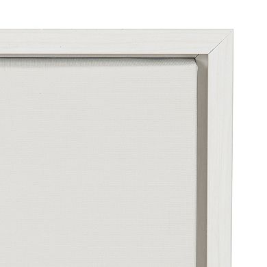 Sylvie Haze Aloe Succulent Framed Canvas by The Creative Bunch Studio