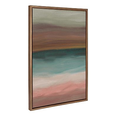 Sylvie Peace Framed Canvas by Oris Eddu