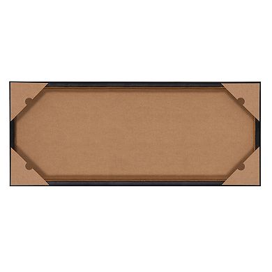 Sylvie Gone Fishing Neutral Linen Texture Framed Canvas by Rachel Lee of My Dream Wall