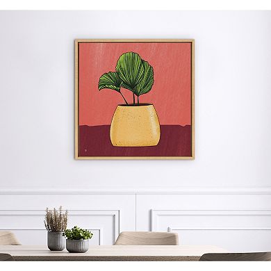 Sylvie East Wind Framed Canvas by Mary Joak