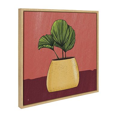 Sylvie East Wind Framed Canvas by Mary Joak