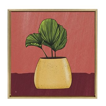 Sylvie East Wind Framed Canvas by Mary Joak