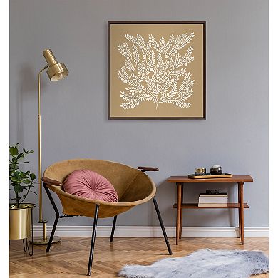 Sylvie Tan White Tree of Life Framed Canvas by Cat Coquillette