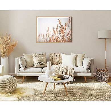 Sylvie Marsh Grass No 4 Framed Canvas by Crystal Lynn Collins