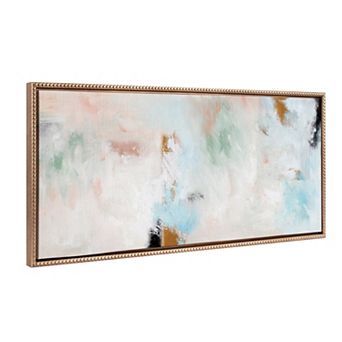 Sylvie Foggy Ice Forest Framed Canvas by Nikita Jariwala
