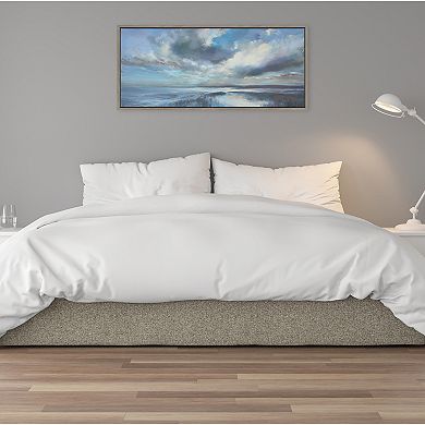 Sylvie The Tide Waits for No Man Framed Canvas by Nel Whatmore