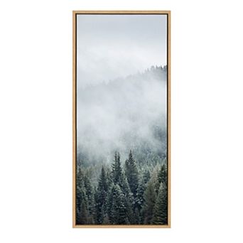 Sylvie Evergreen Dream Framed Canvas by Emiko and Mark Franzen of F2Images