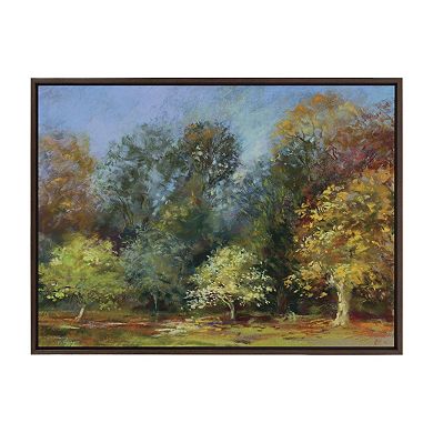 Sylvie Forest Autumn All Day Framed Canvas by Nel Whatmore