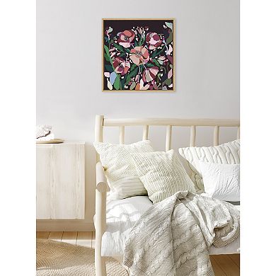 Sylvie Flowers Framed Canvas by Inkheart Designs