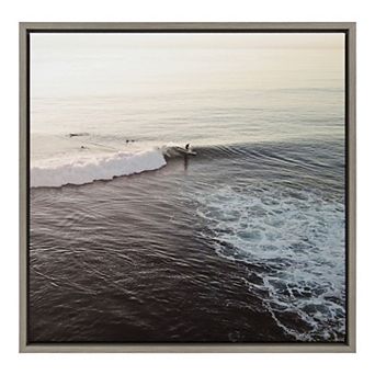 Sylvie La Jolla 1 Framed Canvas by Rachel Bolgov