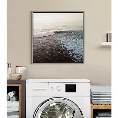 Sylvie La Jolla 1 Framed Canvas by Rachel Bolgov