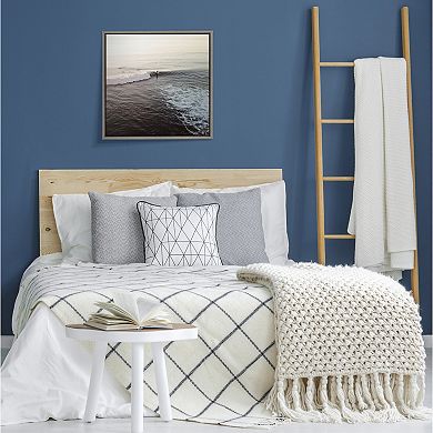 Sylvie La Jolla 1 Framed Canvas by Rachel Bolgov