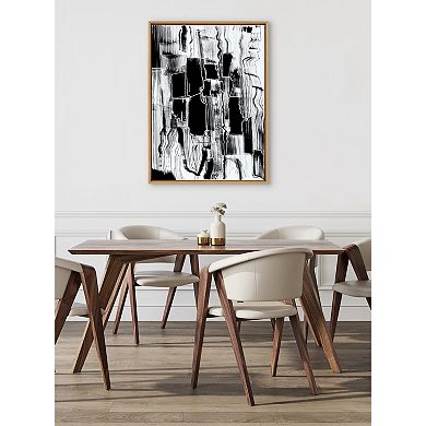 Sylvie Be Bold Framed Canvas by Leah Nadeau