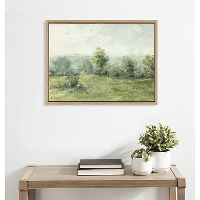 Sylvie George Inness Landscape Framed Canvas by The Art Institute of Chicago