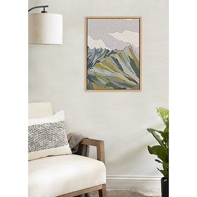 Sylvie Matterhorn Framed Canvas by Nikita Jariwala