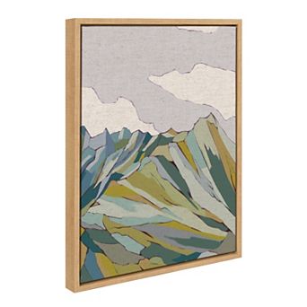 Sylvie Matterhorn Framed Canvas by Nikita Jariwala