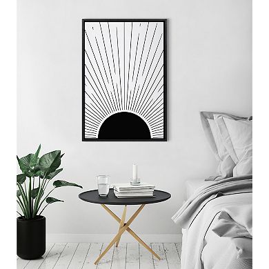 Sylvie Mid 3 Framed Canvas by Jake Goossen