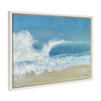 Sylvie Beach Day Framed Canvas by Julie Maida