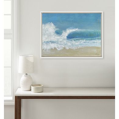Sylvie Beach Day Framed Canvas by Julie Maida