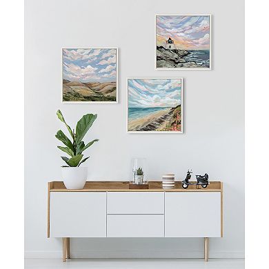 Sylvie Connecticut Framed Canvas by Emily Kenney