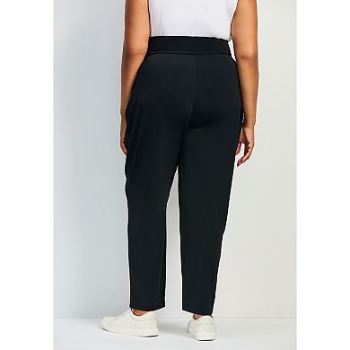 Avenue Women's Plus Size Lucille Tapered Knit Pant