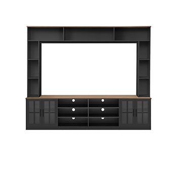 Merax Modern TV Stand Media Console with Cabinets