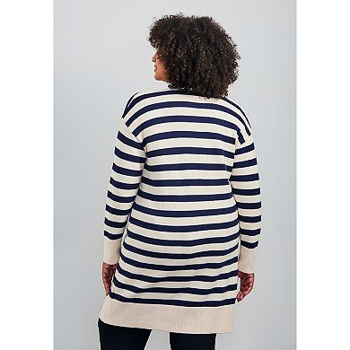 Avenue Women's Plus Size Mischa Boyfriend Cardigan