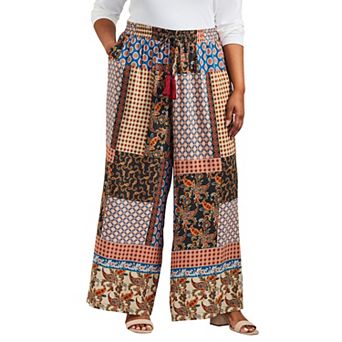 Avenue Women's Plus Size Allure Wide Leg Pant