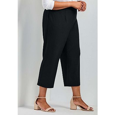 Avenue Women's Plus Size Cool Hand Crop Pant