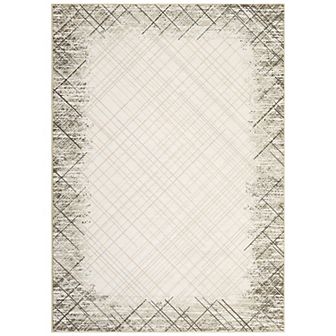 Garvee Modern Abstract Illusionary Border Printed Area Rug Soft Carpet for Living Room Bedroom