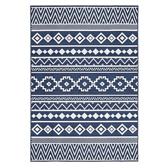 Garvee Boho Geometric Printed Non Slip Area Rug Machine Washable for Indoor Decor