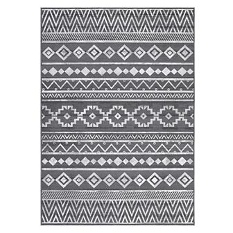 Garvee Boho Geometric Printed Non Slip Area Rug Machine Washable for Indoor Decor