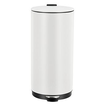 30L/8 Gallon Round Trash Can, with Removable Inner Bucket for Bathroom