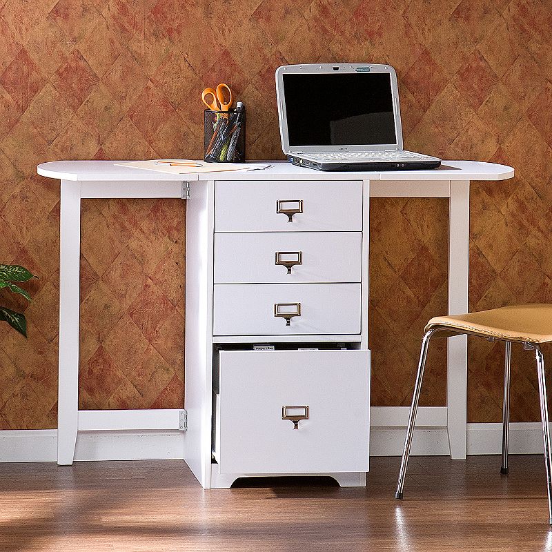 Nicholson Organizer and Craft Desk, White, Furniture