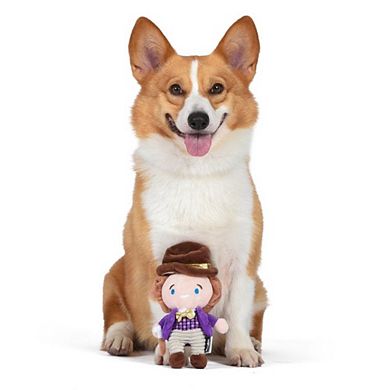 Wonka Plush Squeaker Figure Pet Toy- "6