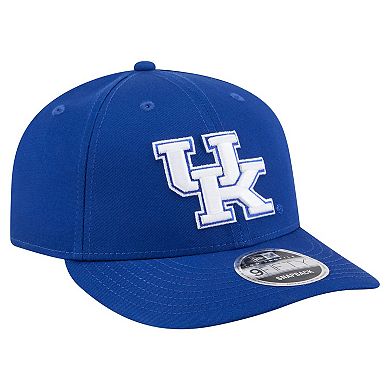 Men's New Era Royal Kentucky Wildcats Low Profile 9FIFTY Snapback Hat