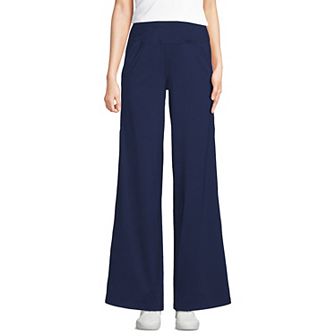 Women's Tall Lands' End Hi Impact High Rise Wide Leg Pants