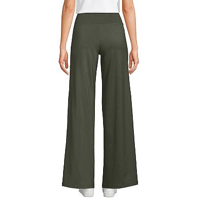 Women's Lands' End High Rise Wide Leg Pants