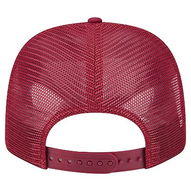 Men's New Era Garnet Florida State Seminoles Primary 9SEVENTY Trucker Stretch-Snap Hat