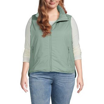 Plus Size Lands' End WanderFree Insulated Vest