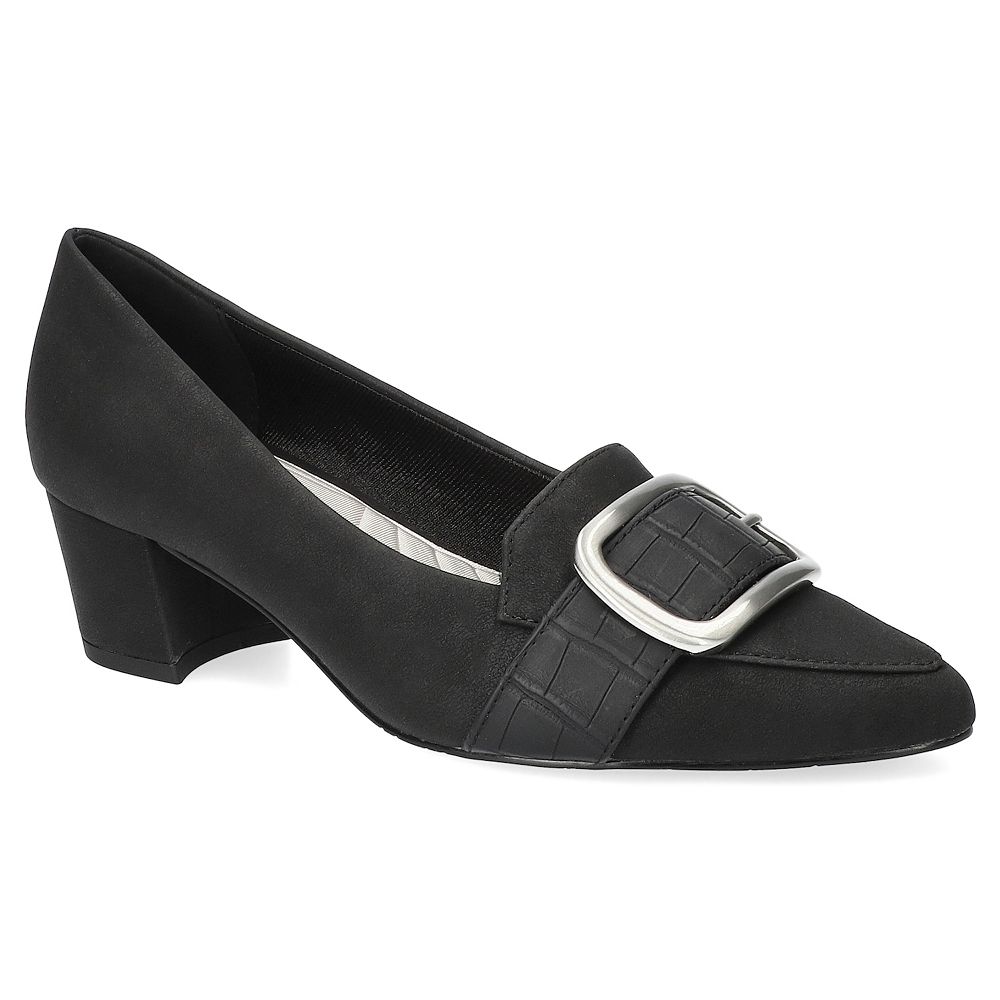 靴 TRIANGLE BASIC PUMPS Amazon.com | Easy Street Women's Pointe Pump, Navy, 5.5 | Pumps