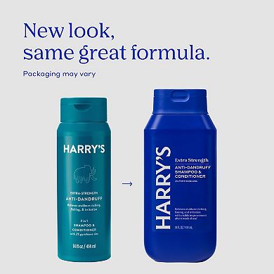 Harry's Extra Strength 14-oz. Anti-Dandruff Shampoo & Conditioner